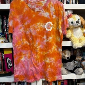 Big Bud Press Tie-Dye Shirt - Pink and Orange
